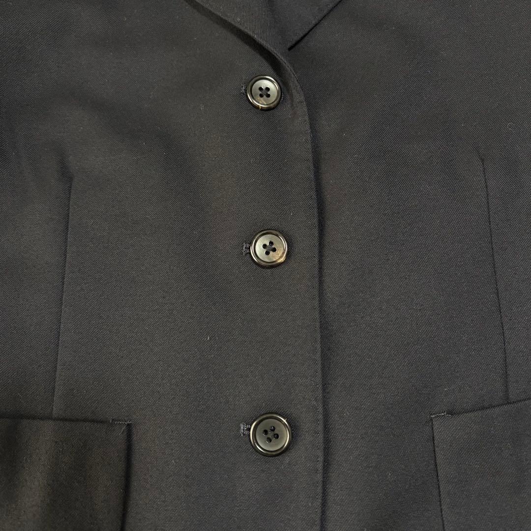 マーガレットハウエル ウールフランネルジャケット ネイビー 2