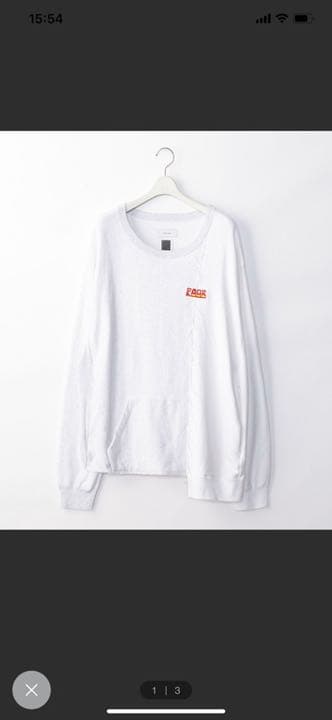 トップス SWITCHED XXL SWEAT SHIRT