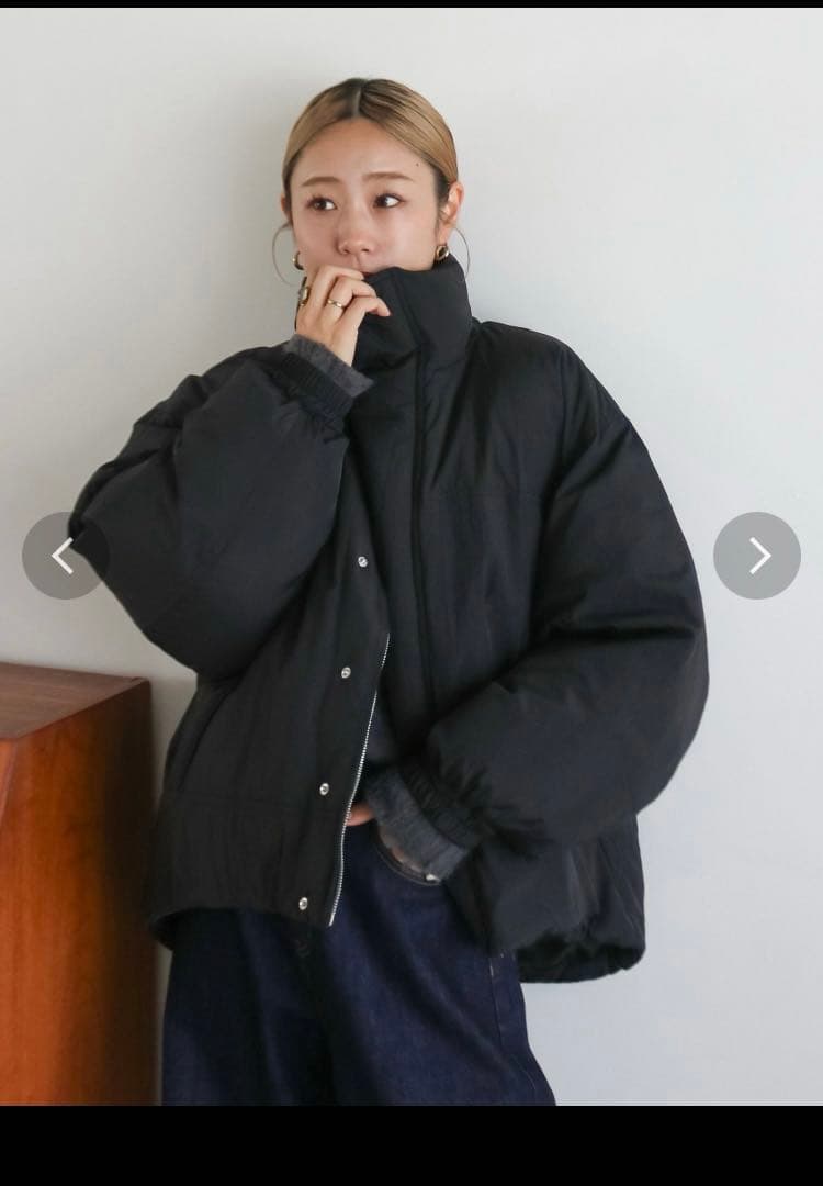 【新品】Ungrid アングリッド　中綿モンスターコート　ブラック　アウター