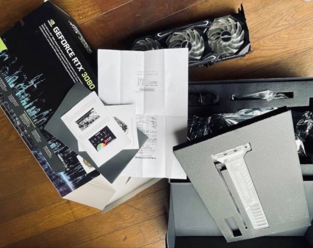 GH-RTX3080-E10GB/TP noLHR 玄人思考 3xDP 10GB