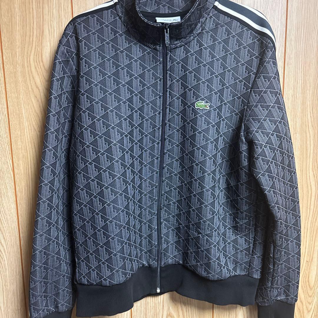 LACOSTE レギュラーフィットジャージ ブラック US L