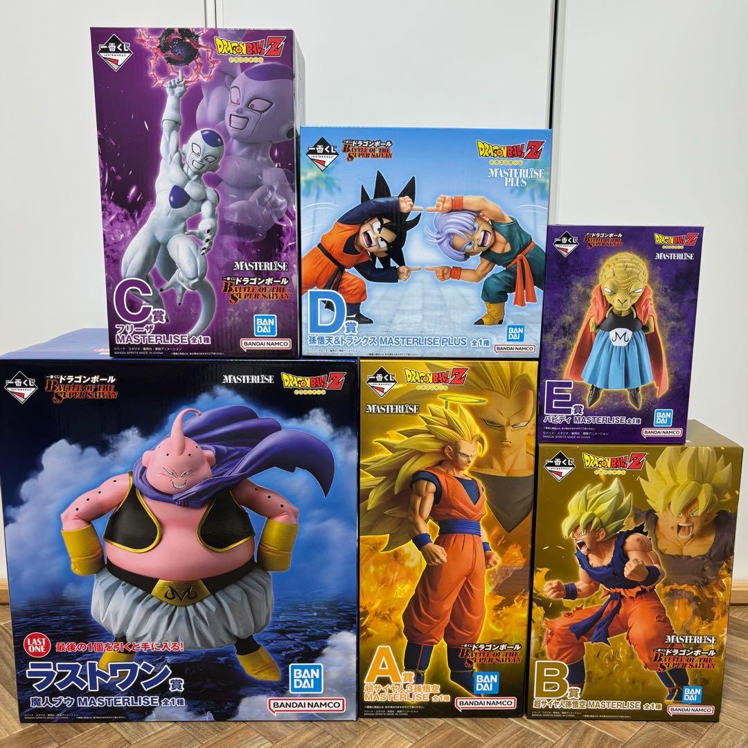 ドラゴンボール　一番くじ　フィギュア　コンプリート