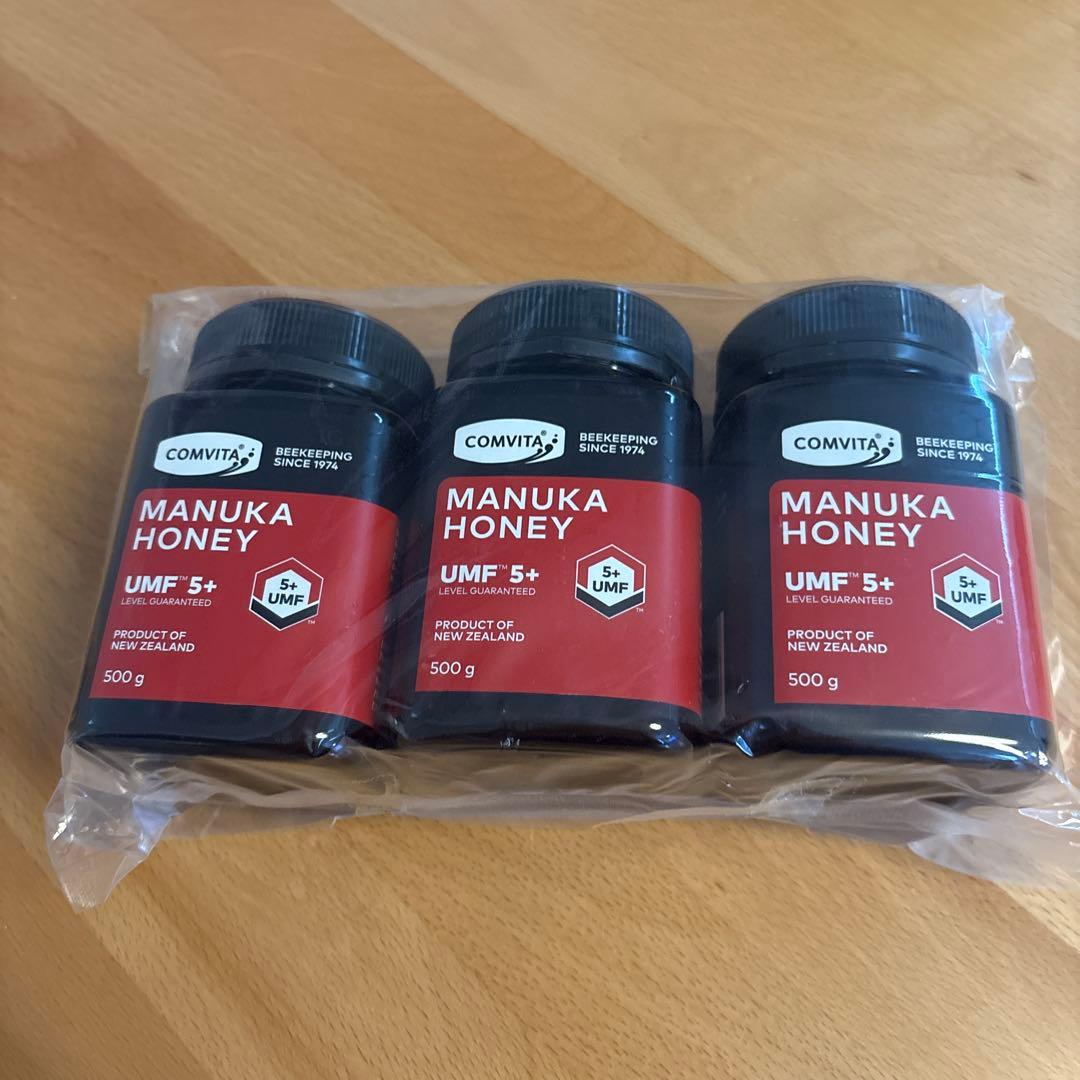 COMVITA MANUKA HONEY UMF5+ 500g×3本