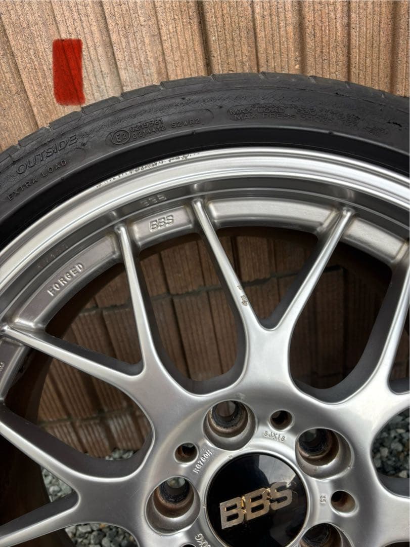 BBS 18インチ ホイールセット ミシュランタイヤ付き