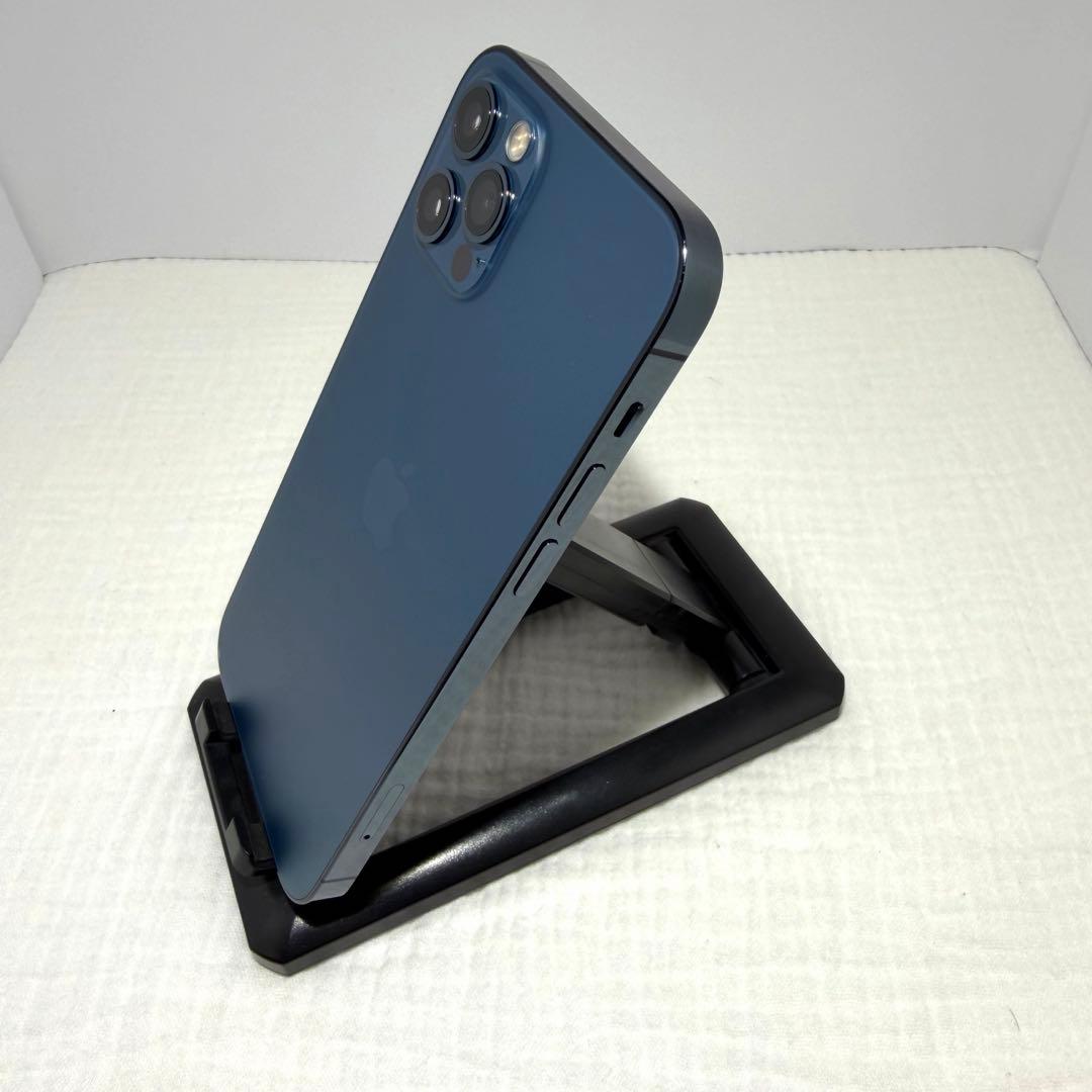 【美品】iPhone12pro256Gパシフィックブルー 　SIMフリー