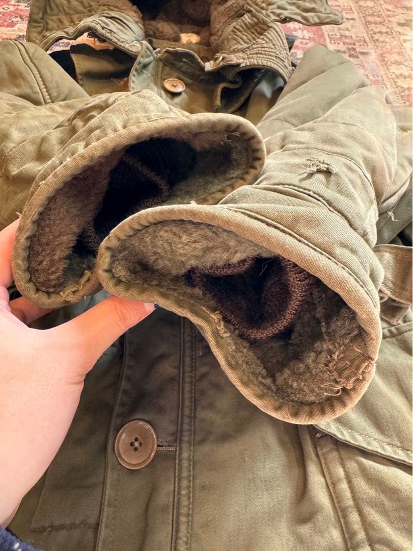 50s British army MIDDLE parka イギリス陸軍 実物