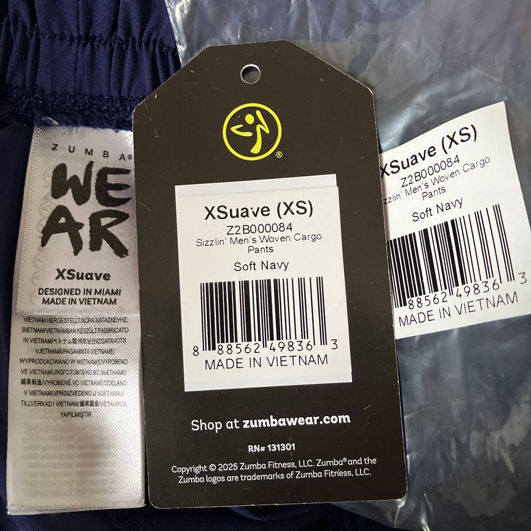 ふうまろ　ズンバ　正規品　カーゴパンツ　ソフトネイビー