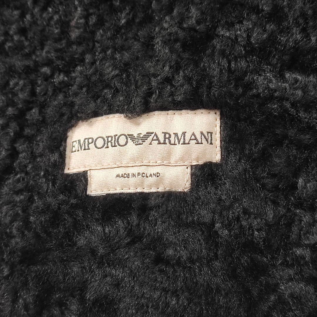 エンポリオアルマーニ リアル ムートン ジャケット 40 L