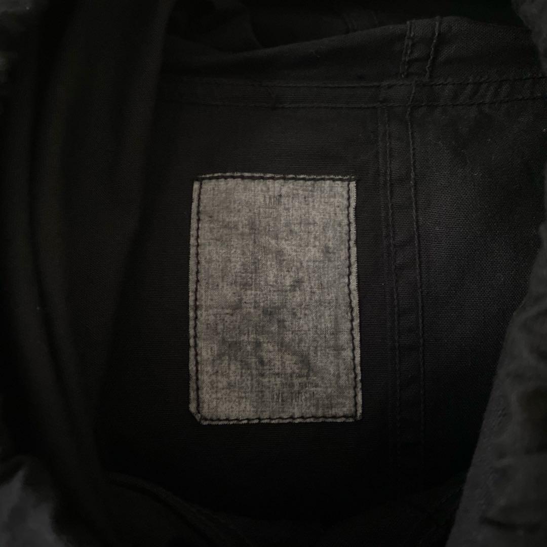 70's 米軍 U.S.ARMY スノーカモ パーカー 短丈 リメイク ブラック