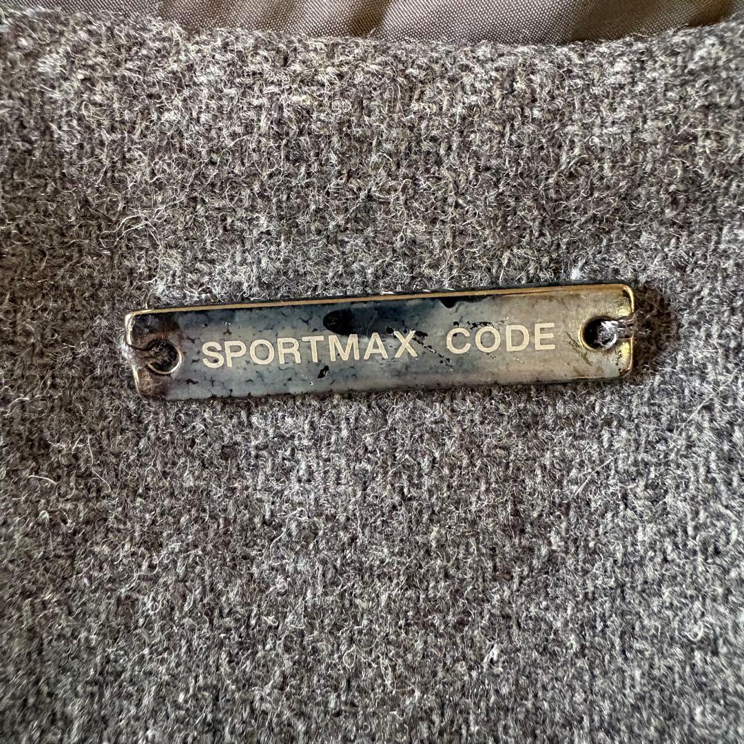 良品✨スポーツマックスコード　ケープコート　3way ファー　オーバーサイズ　L