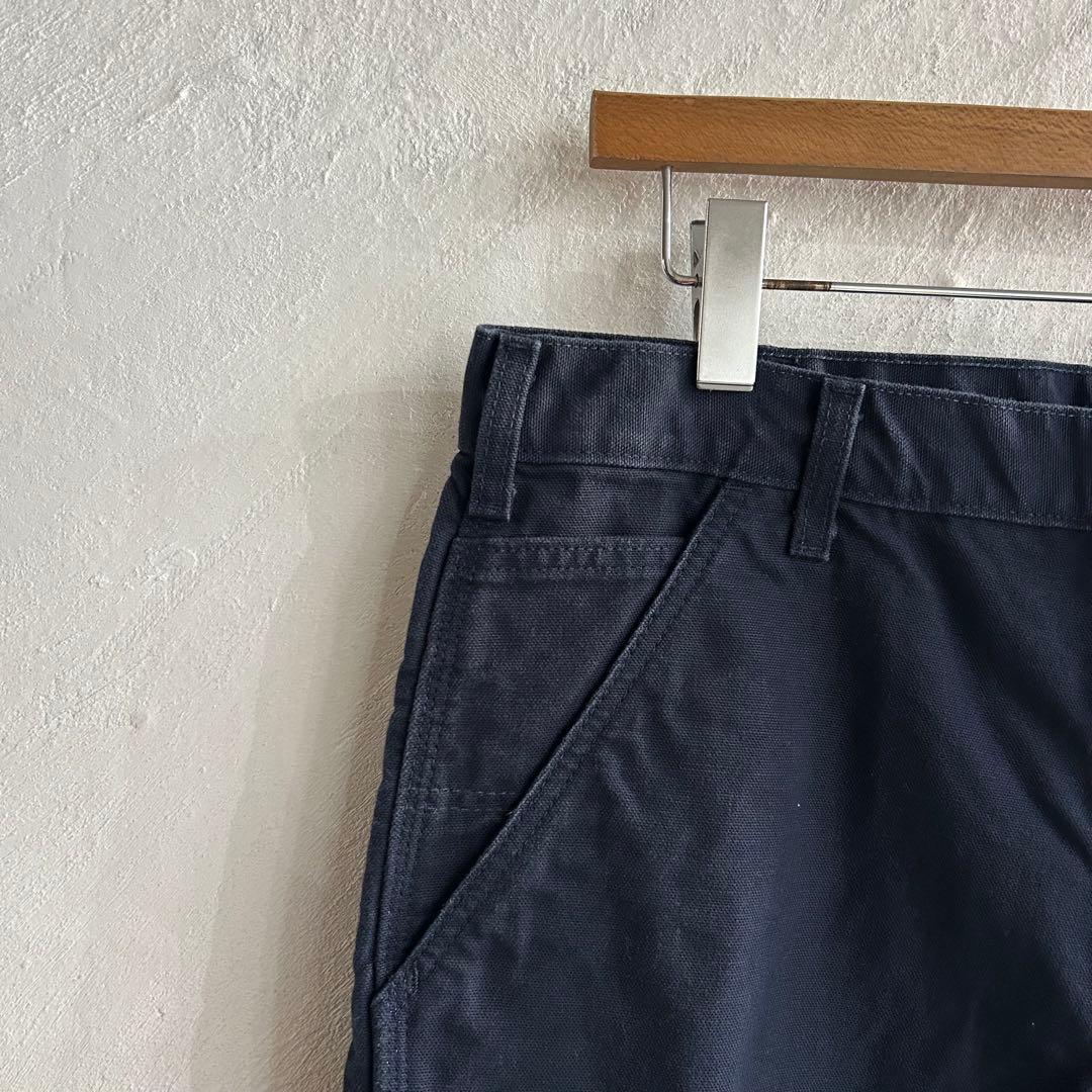 00S USA Carhartt ペインターパンツ ダックパンツ ネイビー 34