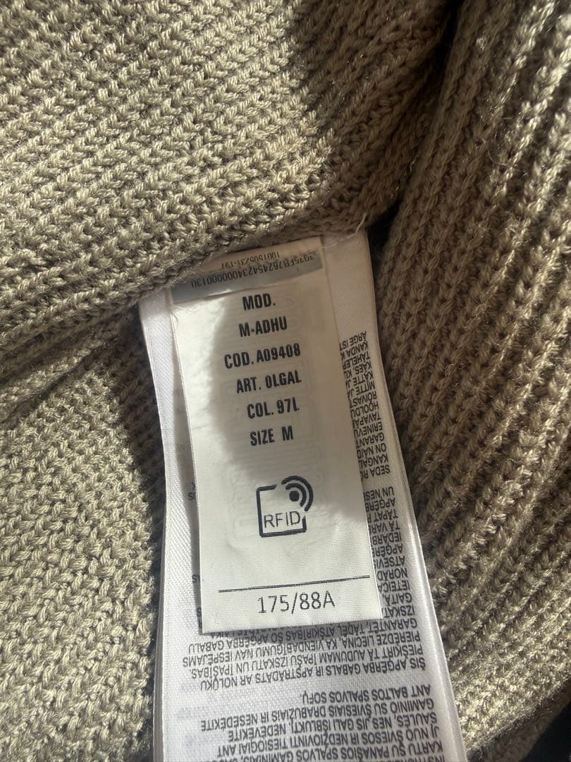 DIESEL シルバー ニットワンピース