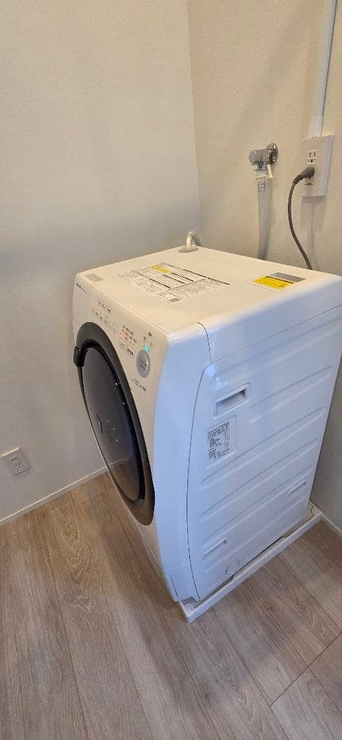 SHARP ドラム式洗濯機 ES-S7E-WR