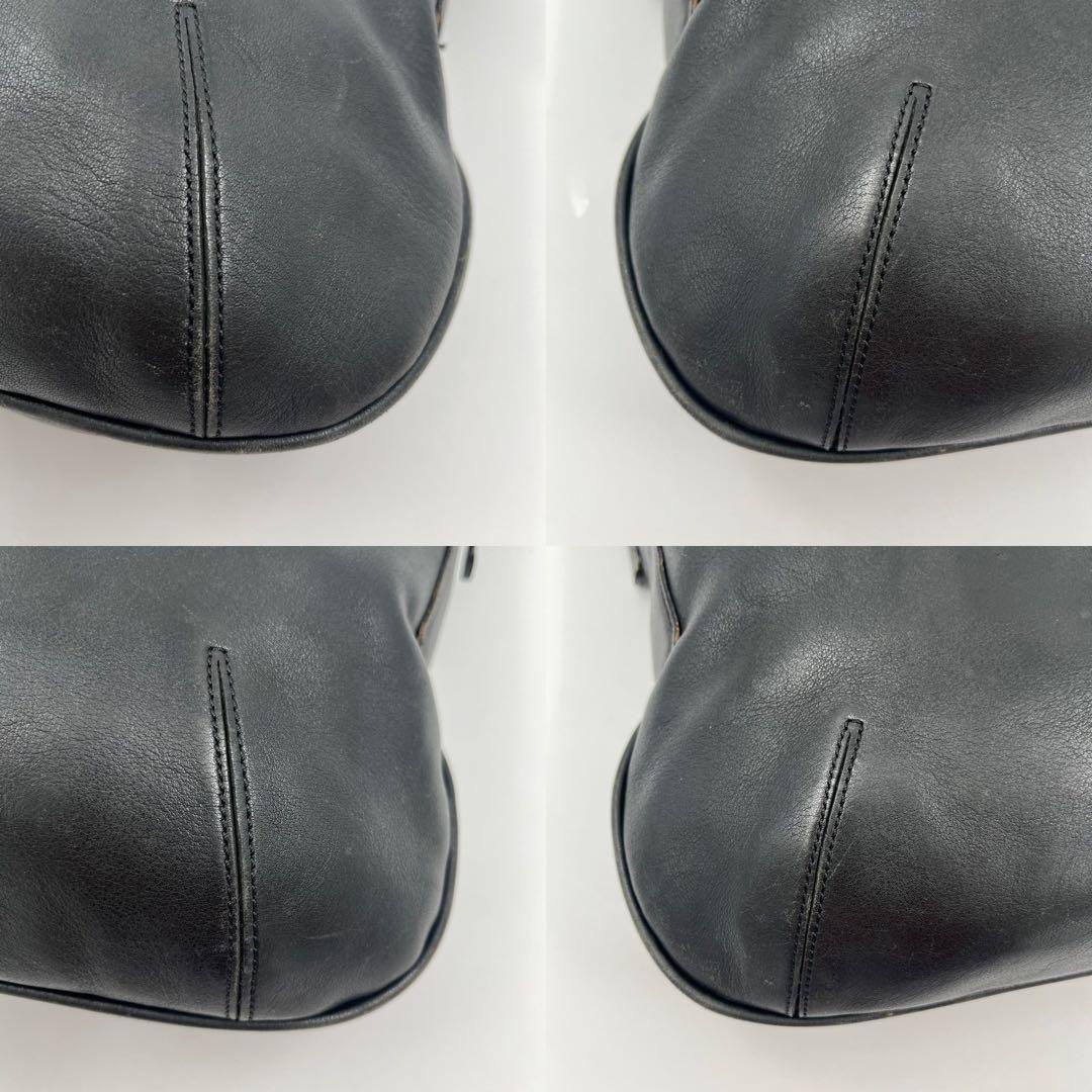 【稀品】オールドコーチ　ヴィンテージ　ショルダーバッグ グラブタンレザー　黒