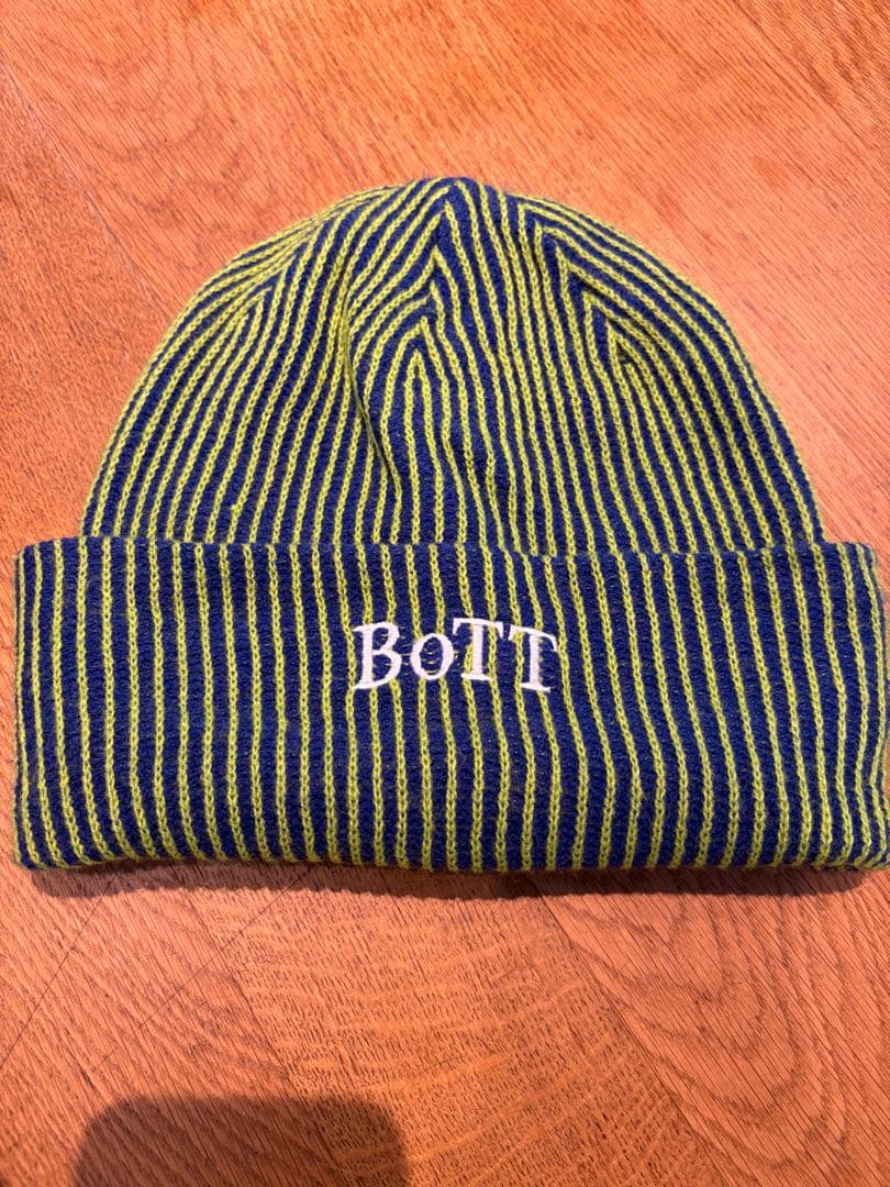 BoTT Chain Stitch Beanieストライプ ニット帽