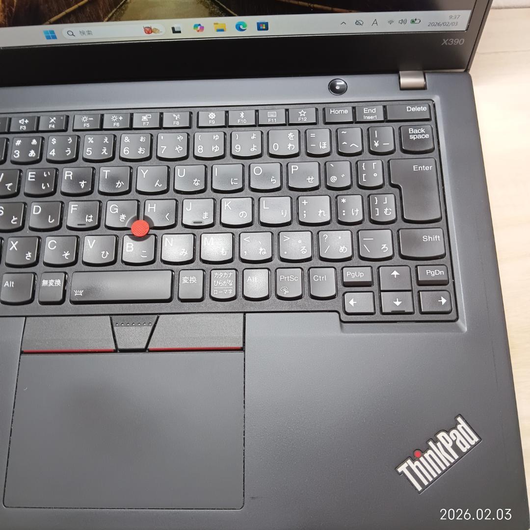 【大人気ノートパソコン】LENOVO　ThinkPad　X390