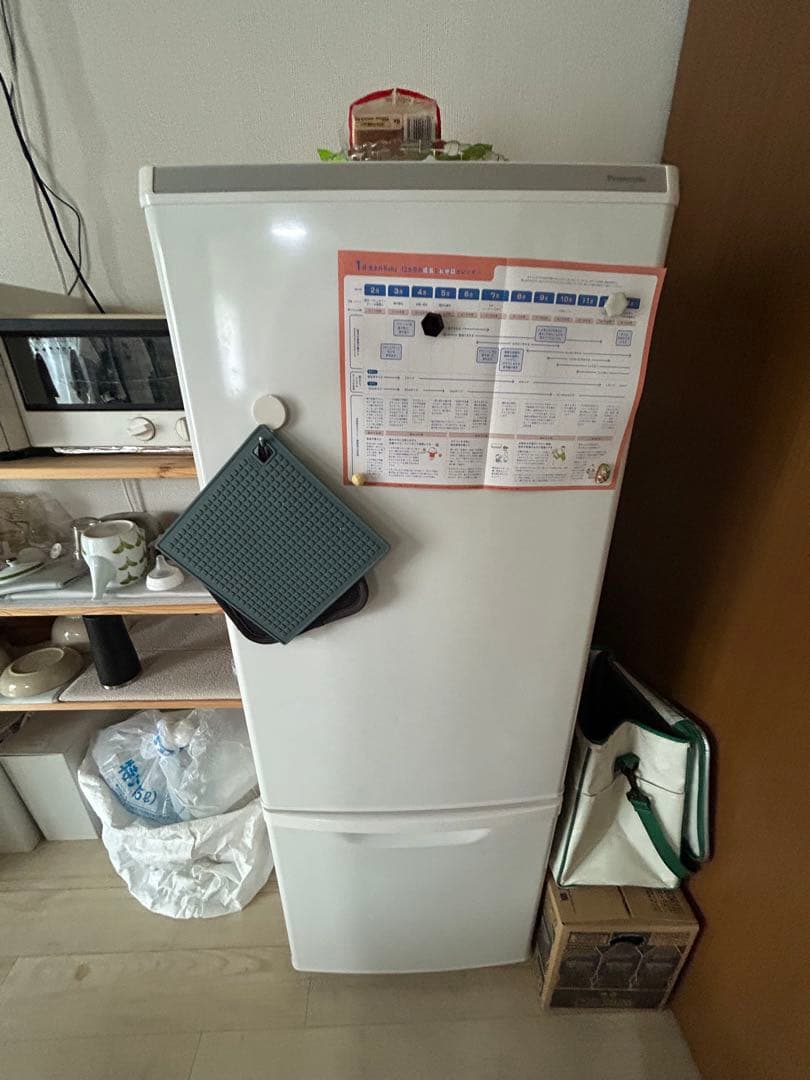 森　Panasonic 冷凍庫 ホワイト