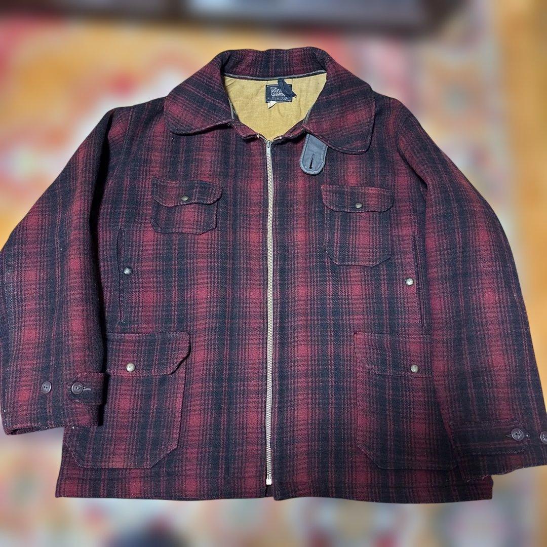 woolrich 40s ハンティングジャケット　チェック