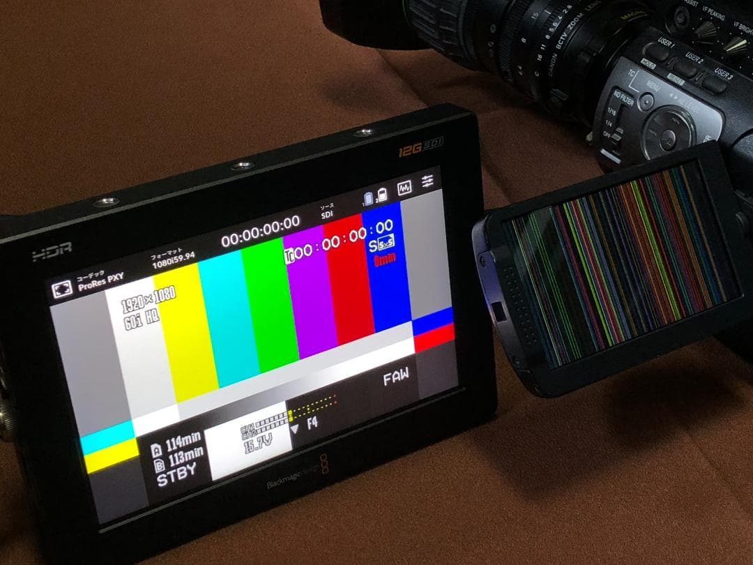 【訳あり特価】難あるもまだまだ使えるJVC HM-700（S×Sレコーダー付）②