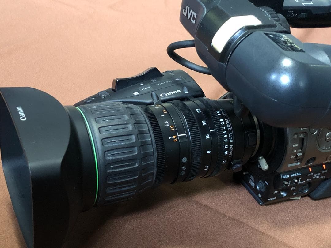 【訳あり特価】難あるもまだまだ使えるJVC HM-700（S×Sレコーダー付）②