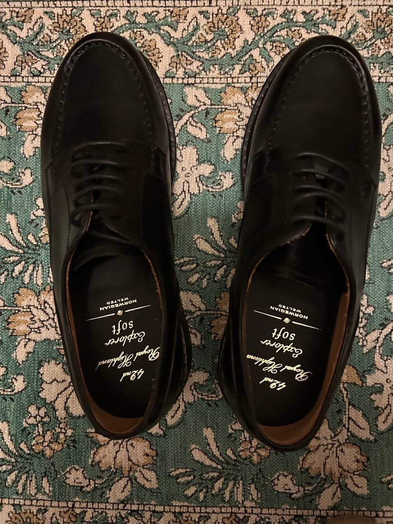 Uチップシューズ（CSN4401-01 / Black）