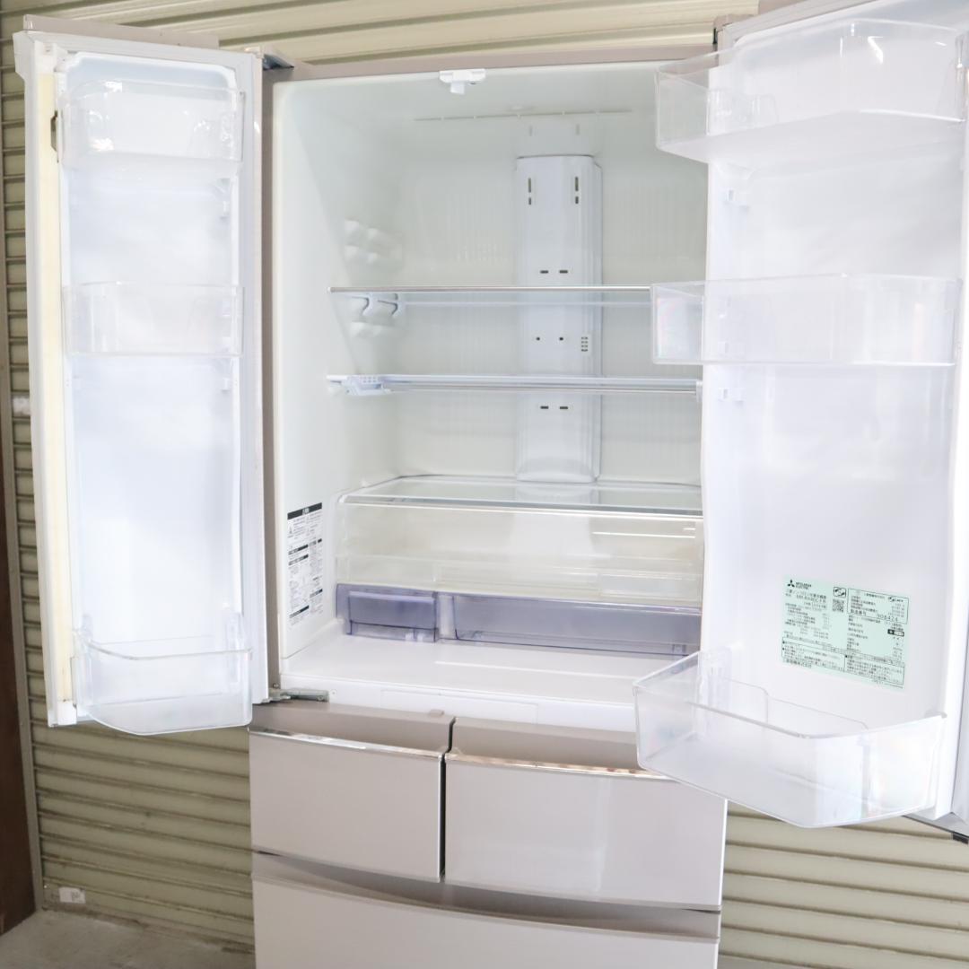 【清掃済】MITSUBISHI 三菱 MR-RX46C-F大型冷蔵庫 B0032