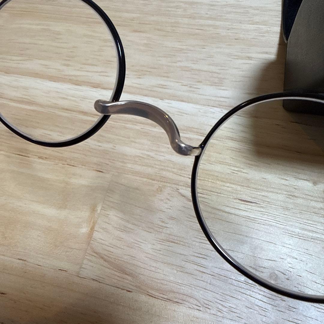 金子眼鏡　丸メガネ