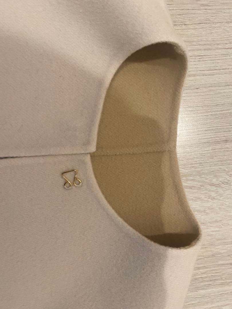 UNITED ARROWS バイカラー リバー ミドルコート　36 s