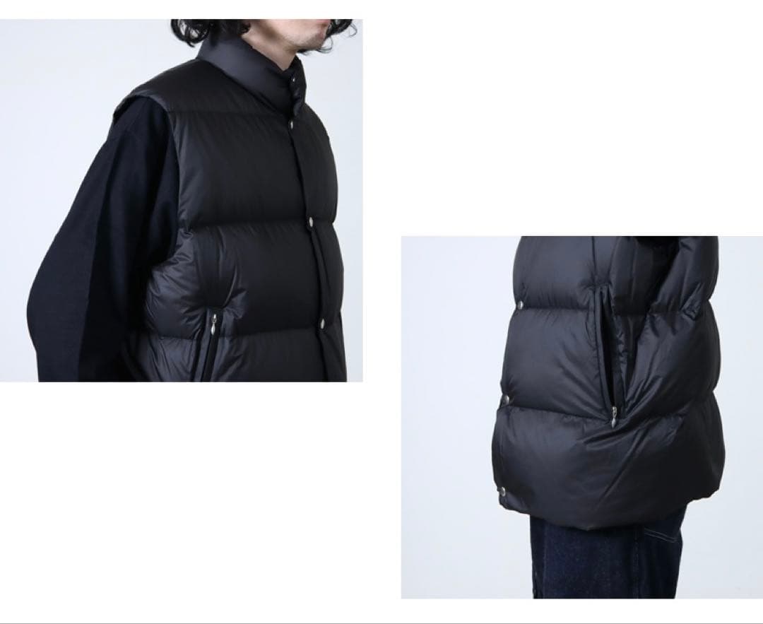 comoli コモリ　ダウン　ベスト　サイズ1 新品未使用