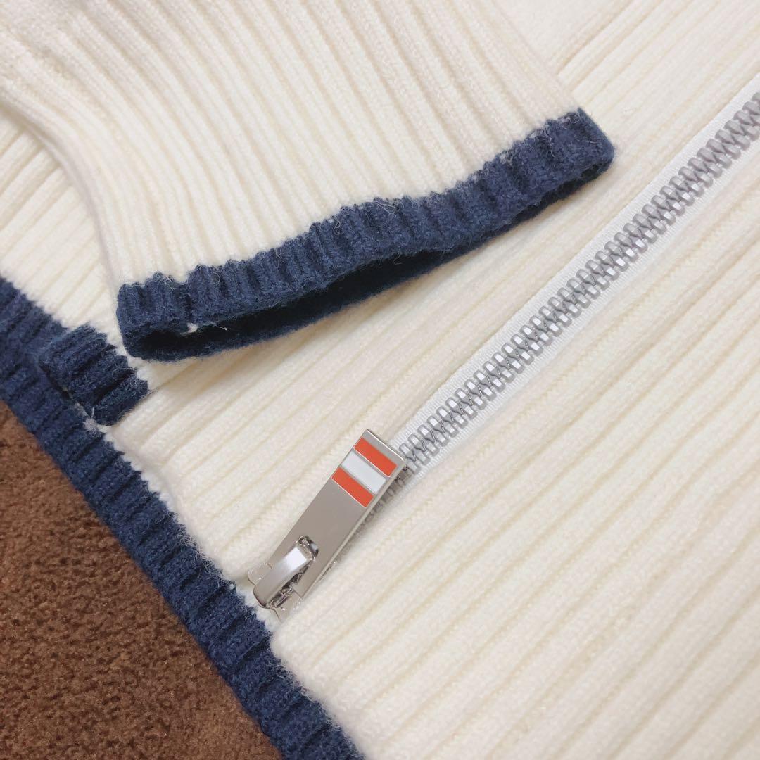 タグ付き新品　ウィルソン⭕️ジップフロント クラブ セーター　XS 25300円