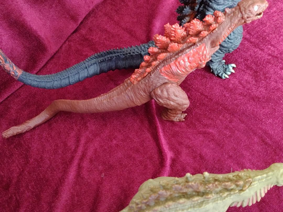 シン・ゴジラ　第二／第三／第四形態　３点　ムービーモンスターシリーズ　展示品