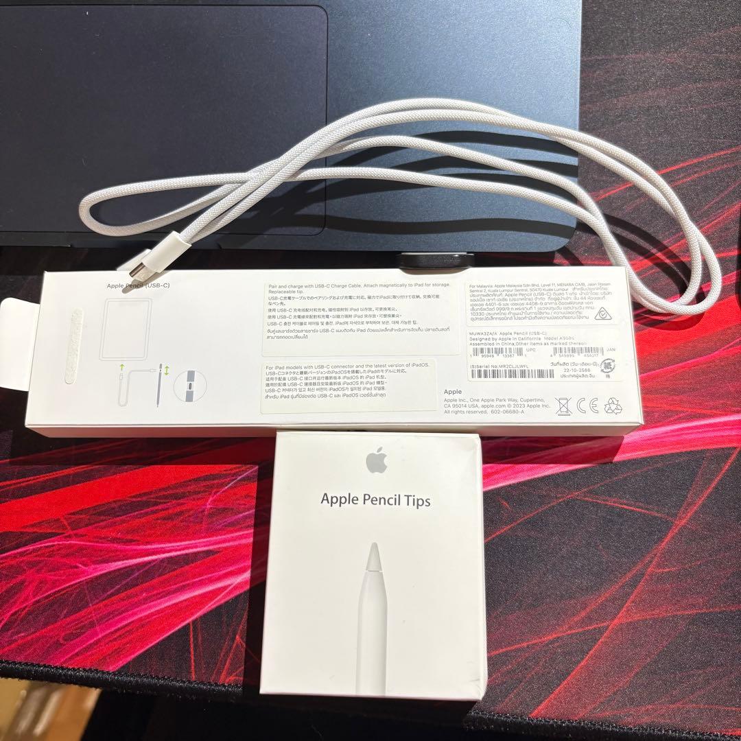 Apple Pencil USB-C付属品あり