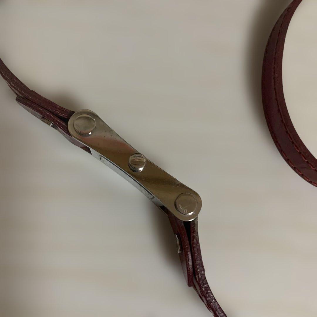★稼働品★Christian Dior ロングベルトレディース腕時計