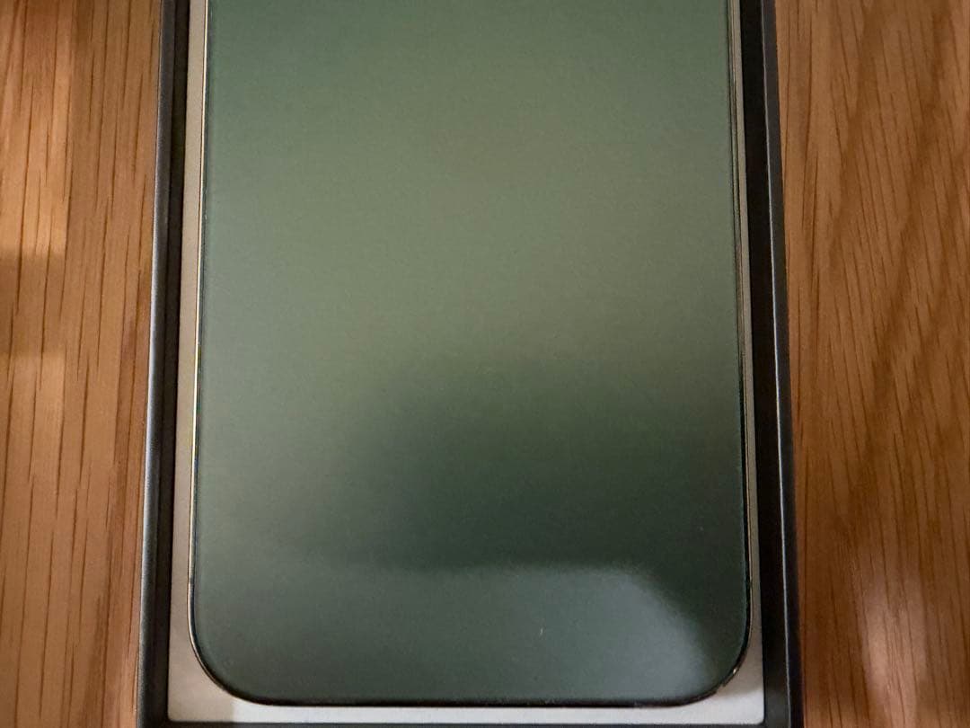 最終値下げ！【iPhone 13 Pro アルパイングリーン 【美品・箱付き】