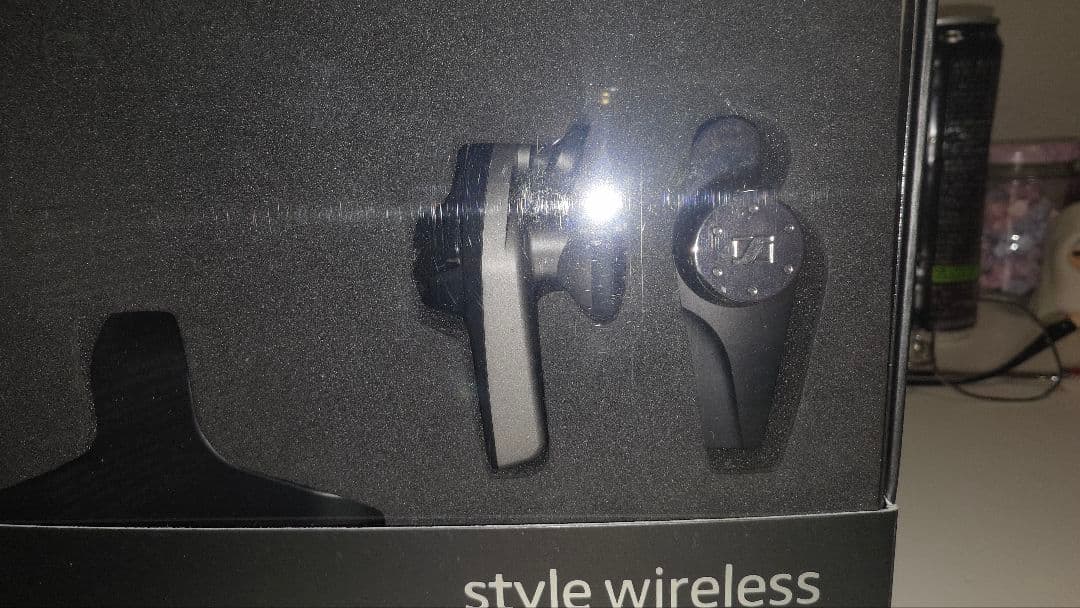 スタイルワイヤレス MX1 W1 イヤホン ブラック Sennheiser