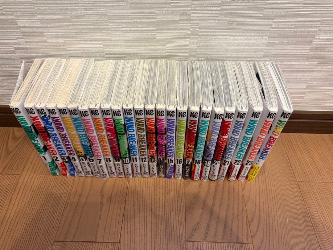 WIND BREAKER 全23巻セット 公式キャラクターブック付き