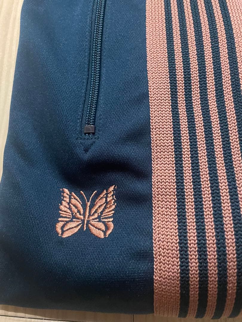 Needles トラックパンツ ティールグリーン M ストレート