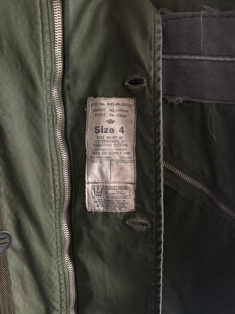 ジャケット・アウター ~80's MK3 cold weather JKT