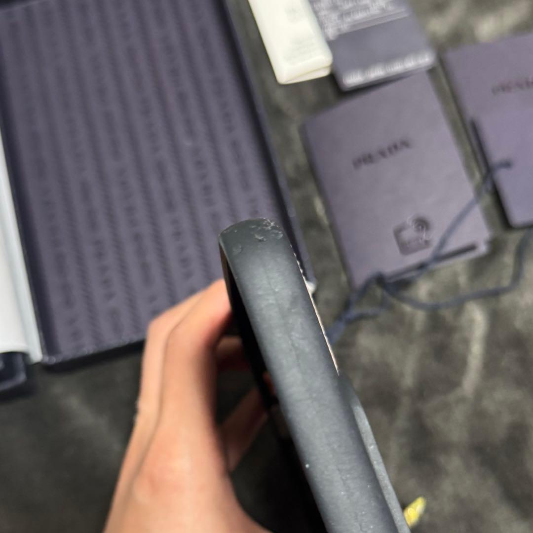 【PRADA正規品.保証書あり】/プラダ/iPhone15promaxケース