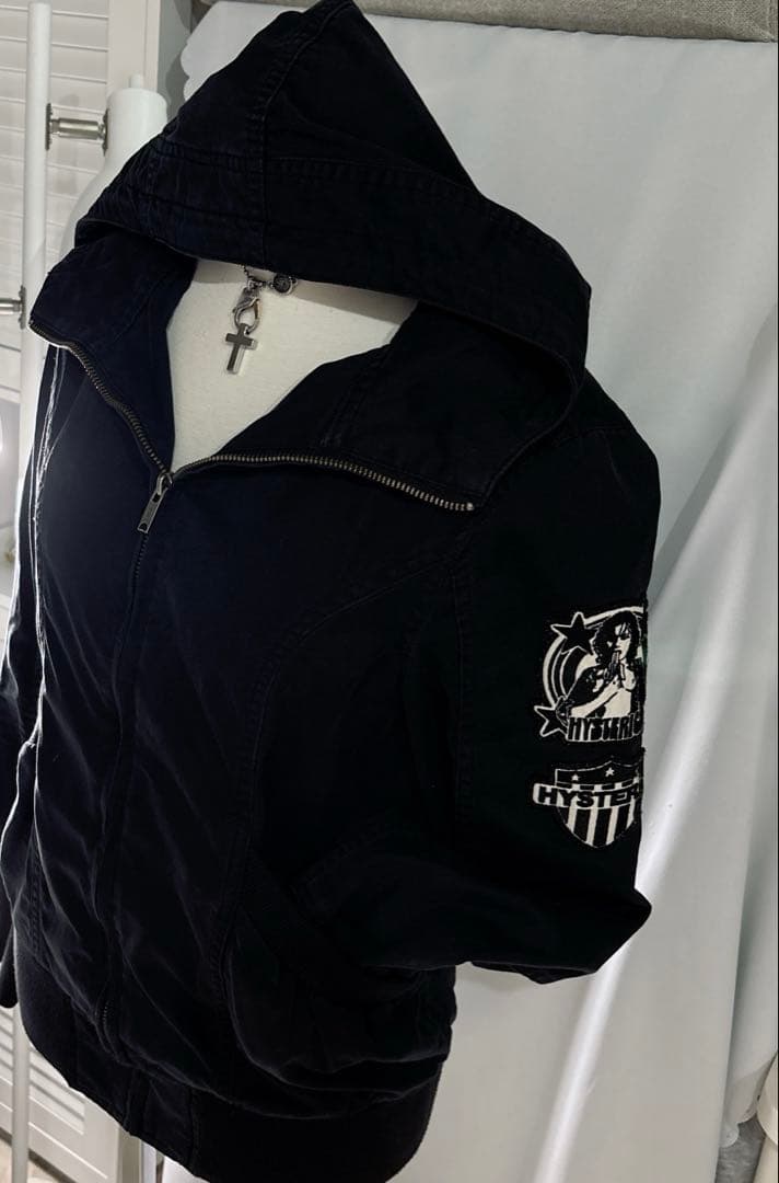 希少✨ヒステリックグラマー　コットン　ブルゾン　刺繍　日本製　hysteric