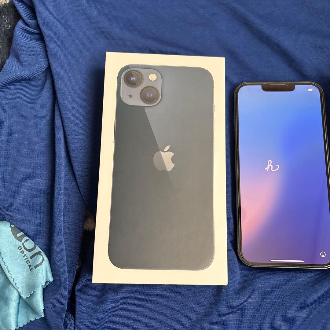 【美品容量86%】iPhone13 128GB ミッドナイト SIMフリー