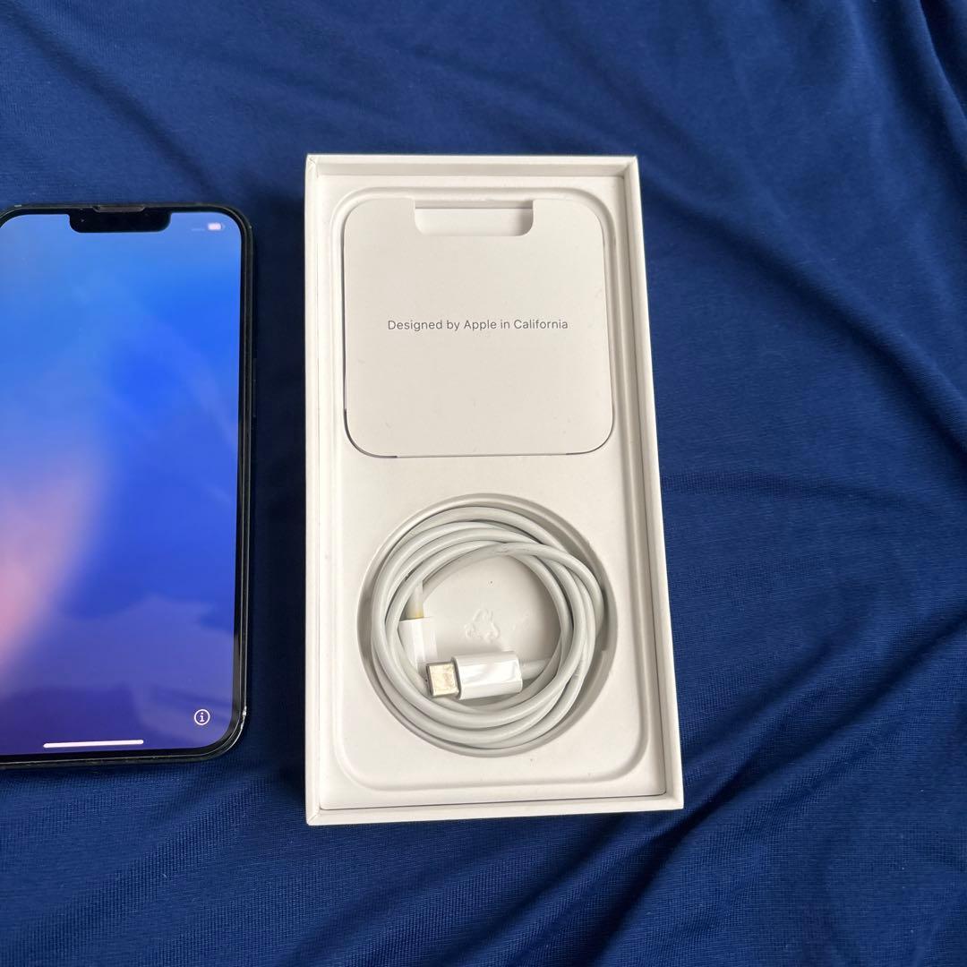 【美品容量86%】iPhone13 128GB ミッドナイト SIMフリー