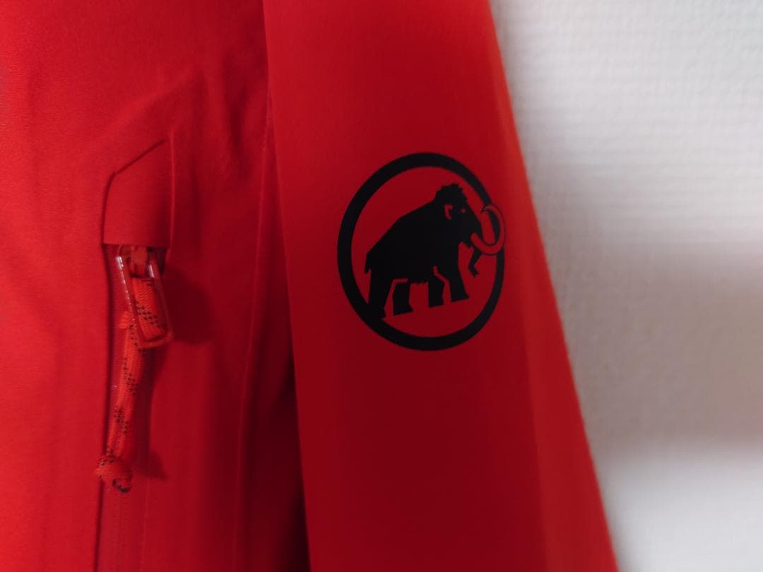 マムート アルパインガイド ハードシェル(日本サイズ：XL　カラー：レッド）