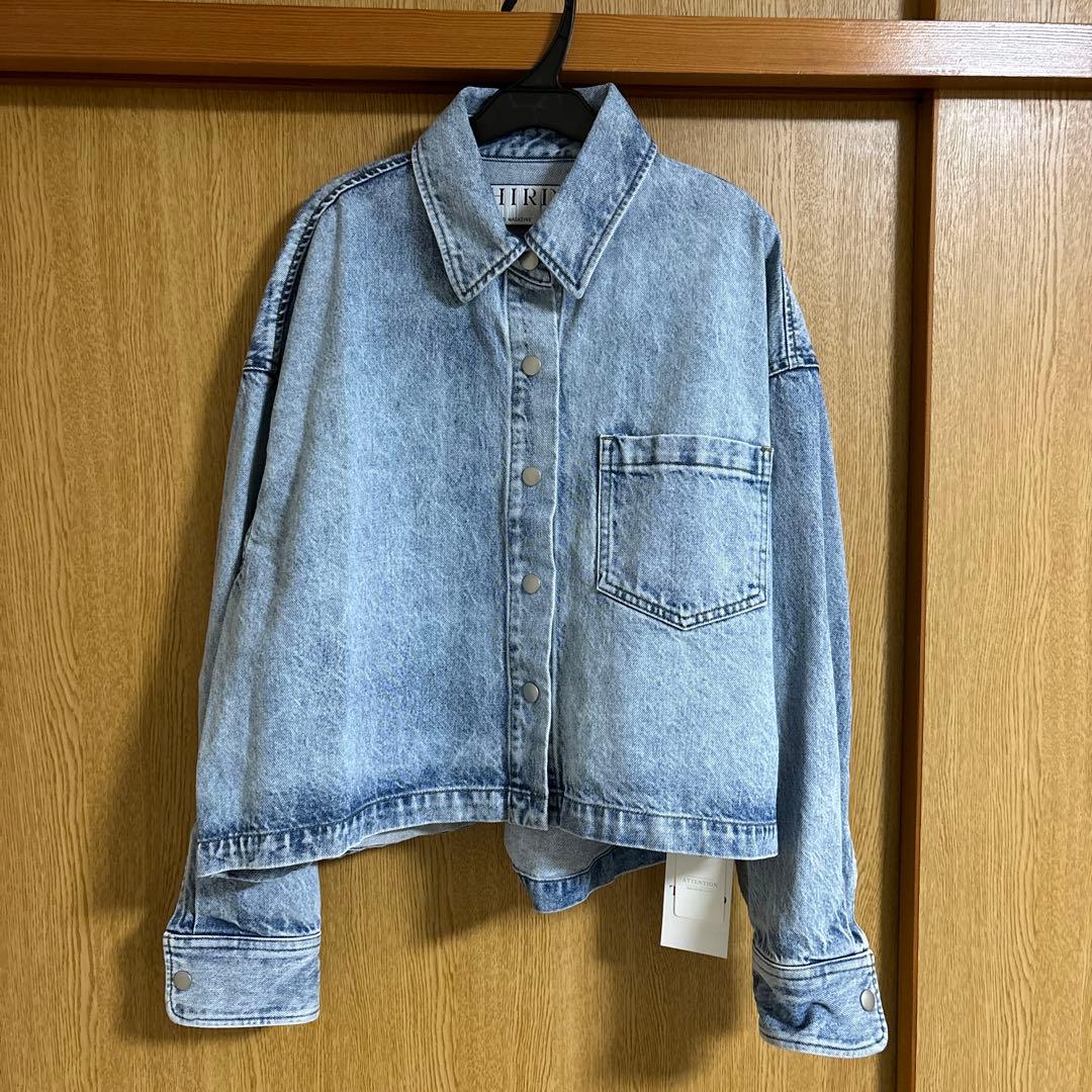 サードマガジン デニムオーバーシャツジャケット【新品・未使用】