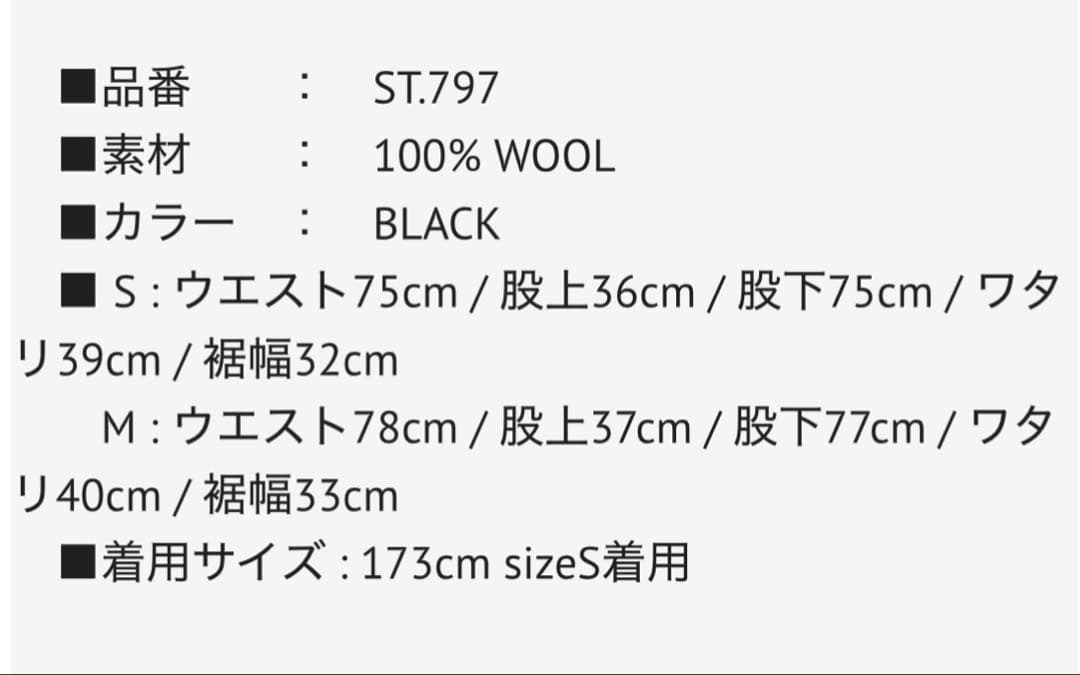 パンツ stein EXTRA WIDE TROUSERS