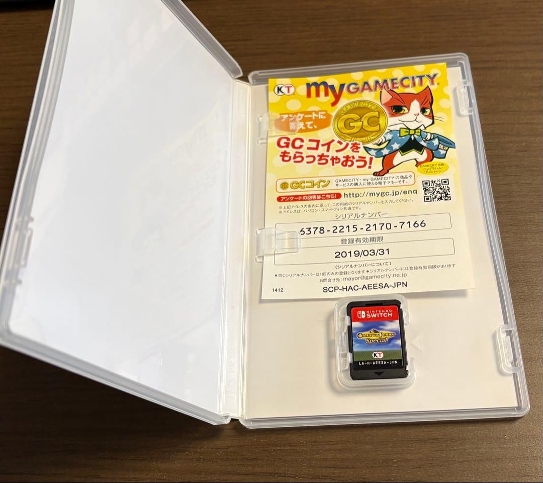 Nintendo Switch　Champion Jockey Special