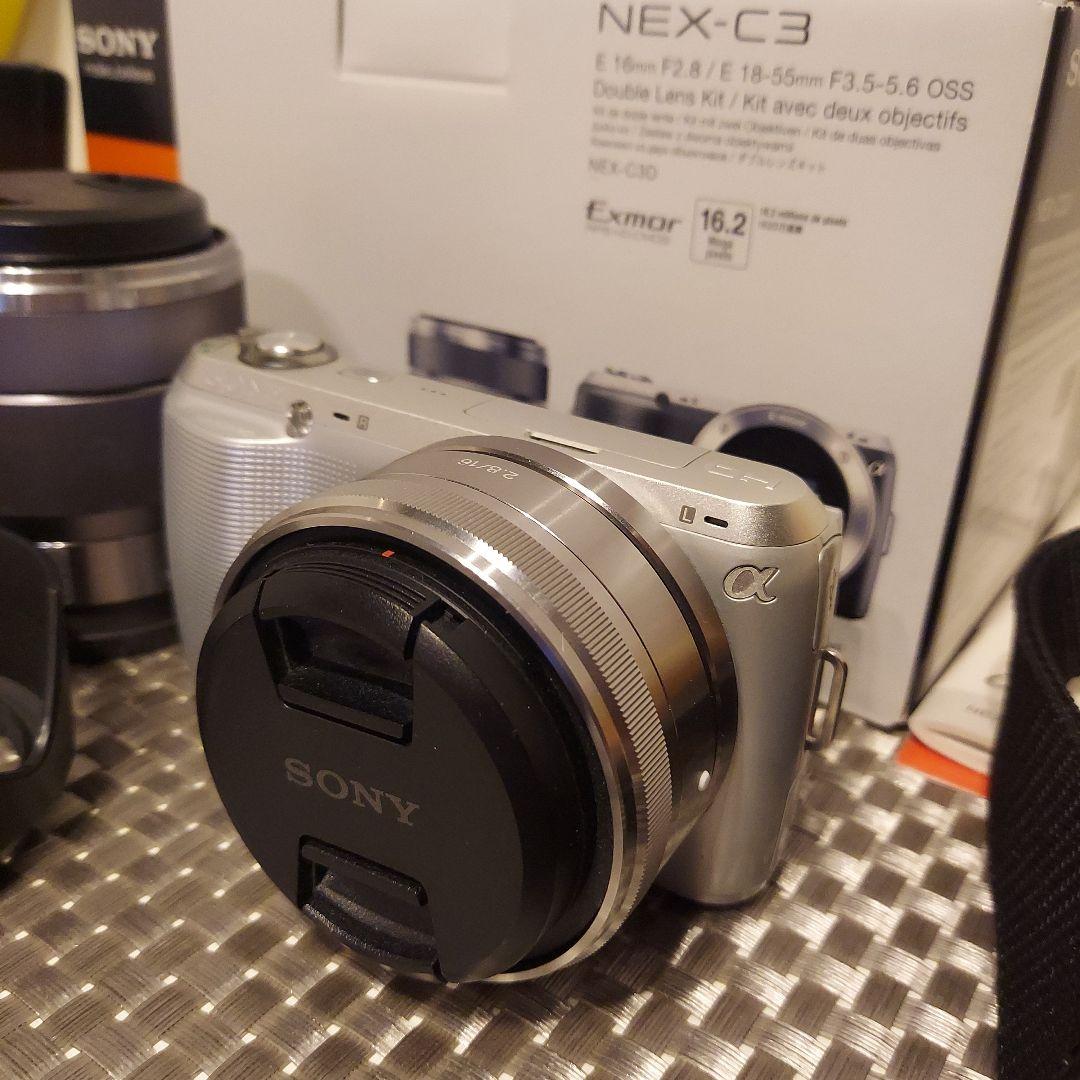 SONY NEX-C3D ダブルレンズセット 　ホワイト