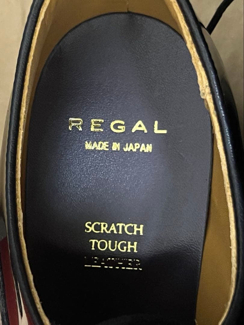 REGAL ブラック ドレスシューズ 日本製