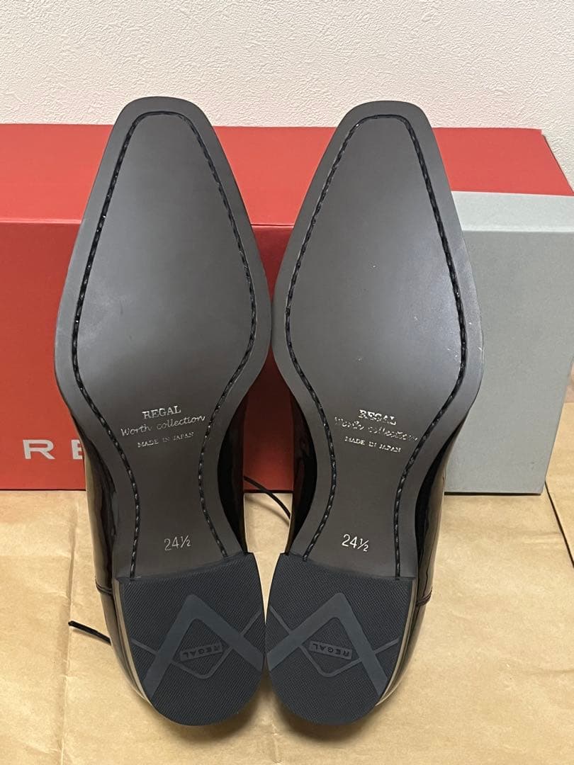 REGAL ブラック ドレスシューズ 日本製