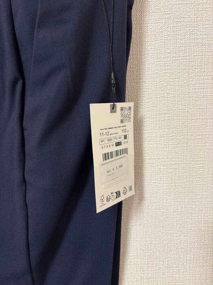 zara kids 152 結婚式 入学式 セレモニー セットアップ ４点セット